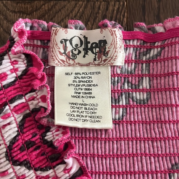 Strapless top - Picture 2 of 2